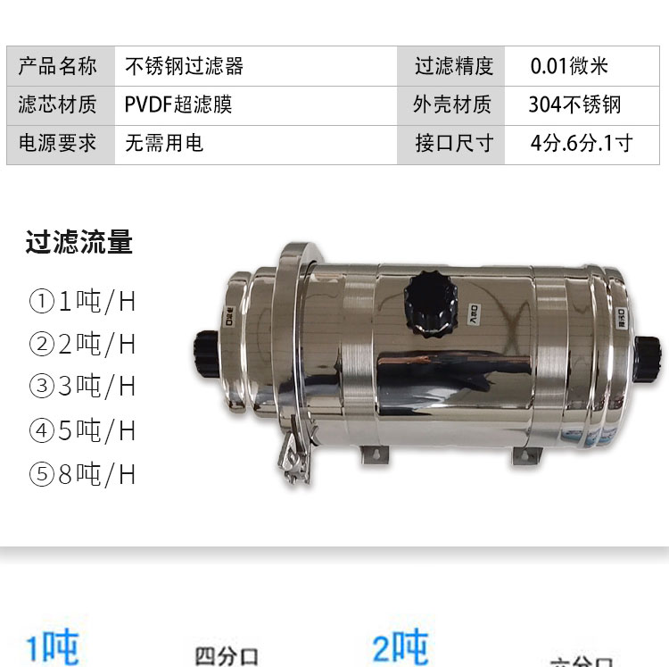 無油空壓機凈水器